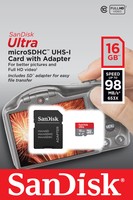 SanDisk Ultra memoria flash 16 GB MicroSDHC UHS-I Classe 10