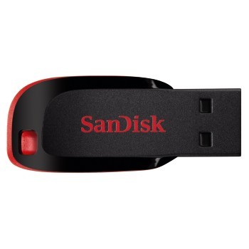 SanDisk Cruzer Blade unit&agrave; flash USB 64 GB USB tipo A 2.0 Nero, Rosso