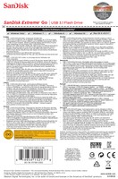 SANDISK Extreme GO USB 3.0 Flash Drive 128GB