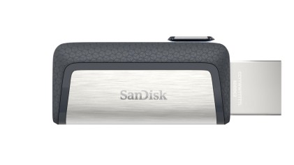 SanDisk Ultra Dual Drive USB Type-C unità flash USB 32 GB USB Type-A / USB Type-C 3.2 Gen 1 (3.1 Gen 1) Nero, Argento