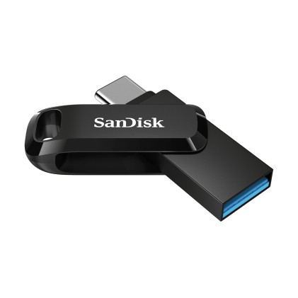 SanDisk Ultra Dual Drive Go unità flash USB 32 GB USB Type-A / USB Type-C 3.2 Gen 1 (3.1 Gen 1) Nero