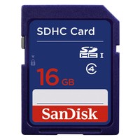 SANDISK 16GB SDHC Card Class4