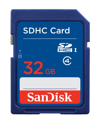 SANDISK 32GB SDHC Card Class4