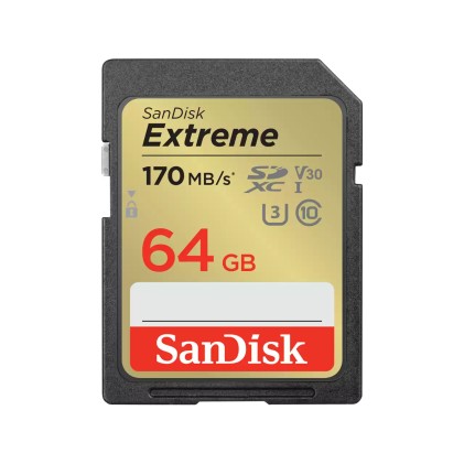Scheda Di Memoria Sandisk Sdsdxv2-064G-Gncin Extreme 64Gb