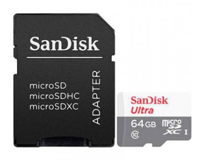 SanDisk 64GB Ultra microSDXC Classe 10