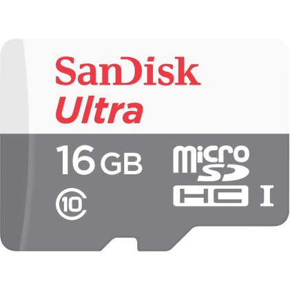 SANDISK Ultra Android microSDHC 16GB 80MB/s Class 10