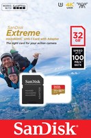 SanDisk Extreme 32 GB MicroSDHC UHS-I Classe 10