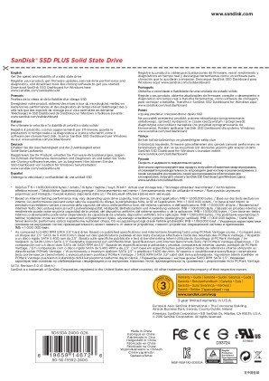 Disco rigido solido Sandisk SSD Plus 240 GB SATA3