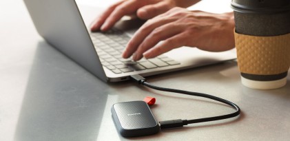 SanDisk Portable 480 GB Blu