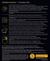 SANDISK Extreme Portable SSD 1TB
