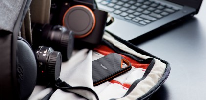 SanDisk Extreme PRO 4 TB USB tipo-C 3.2 Gen 2 (3.1 Gen 2) Nero, Arancione