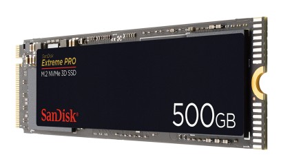 SANDISK Extreme PRO M.2 NVMe 3D SSD 500GB