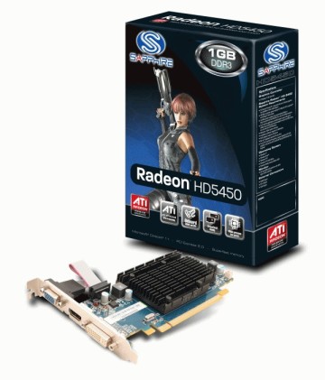 SVGA SAPPHIRE Radeon HD5450
