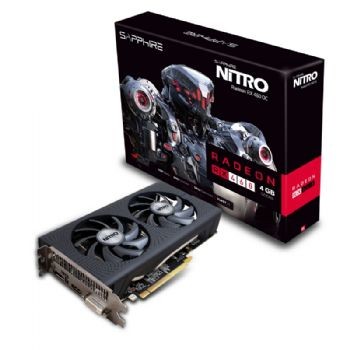 SVGA Sapphire Radeon RX 460 Nitro 4G, 4096 MB GDDR5