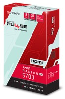 Sapphire PULSE 11294-05-20G scheda video AMD Radeon RX 5700 8 GB GDDR5X