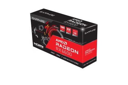 Sapphire Radeon RX 6600 AMD 8 GB GDDR6