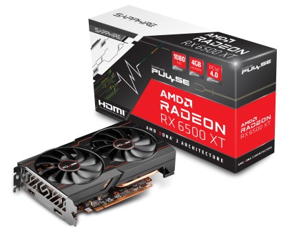Sapphire PULSE Radeon RX 6500 XT AMD 4 GB GDDR6