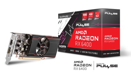 Sapphire PULSE 11315-01-20G scheda video AMD Radeon RX 6400 4 GB GDDR6