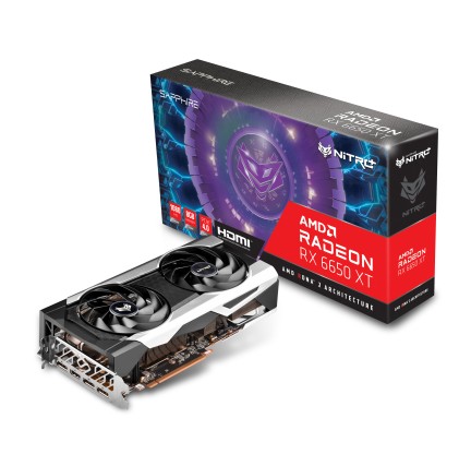 VGA SAPPHIRE NITRO+ RADEON RX 6650 XT 8GB Gaming GDDR6 OC (UEFI)