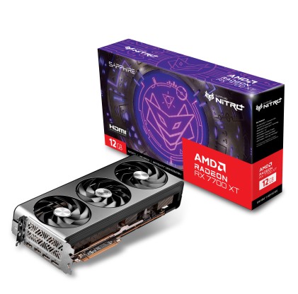 VGA SAPPHIRE NITRO+ RADEON RX 7700 XT 12GB Gaming OC GDDR6 (UEFI)