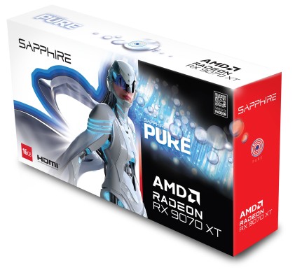 Sapphire PURE Radeon RX 9070 XT AMD 16 GB GDDR6 - CONFEZIONE APERTA