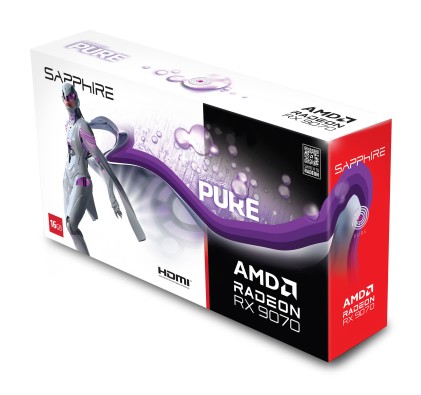 Sapphire PURE Radeon RX 9070 AMD 16 GB GDDR6