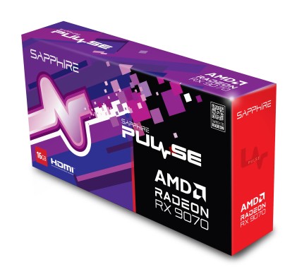 Sapphire PULSE Radeon RX 9070 AMD 16 GB GDDR6