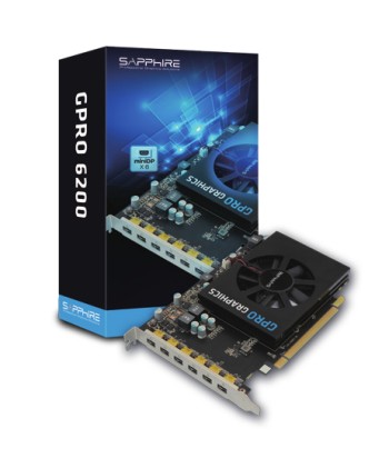 Sapphire GPRO 6200 AMD 4 GB GDDR5
