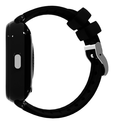 SaveFamily Iconic Plus 2 4,52 cm (1.78") 40 mm Digitale Touch screen 4G Nero Wi-Fi GPS (satellitare)