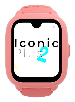 SaveFamily Iconic Plus 2 4,52 cm (1.78") 40 mm Digitale Touch screen 4G Rosa Wi-Fi GPS (satellitare)