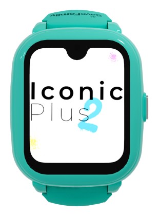 SaveFamily Iconic Plus 2 4,52 cm (1.78") 40 mm Digitale Touch screen 4G Colore menta Wi-Fi GPS (satellitare)