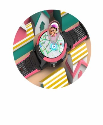 SaveFamily Slim 3,25 cm (1.28") IPS Digitale Touch screen Rosa GPS (satellitare)