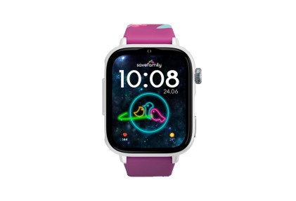 SaveFamily SaveWatch Plus 2 4,7 cm (1.85") AMOLED Digitale 410 x 502 Pixel Touch screen 4G Bianco Wi-Fi GPS (satellitare)