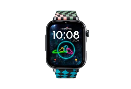 SaveFamily SaveWatch Plus 2 4,7 cm (1.85") AMOLED Digitale 410 x 502 Pixel Touch screen 4G Nero Wi-Fi GPS (satellitare)