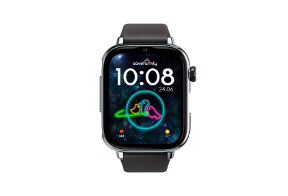 SaveFamily SaveWatch Plus 2 4,7 cm (1.85") AMOLED Digitale 410 x 502 Pixel Touch screen 4G Argento Wi-Fi GPS (satellitare)