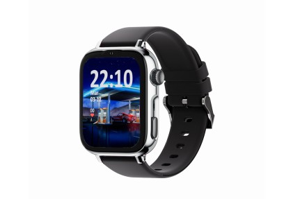 SaveFamily SaveWatch Plus 2 4,7 cm (1.85") AMOLED Digitale 410 x 502 Pixel Touch screen 4G Argento Wi-Fi GPS (satellitare)