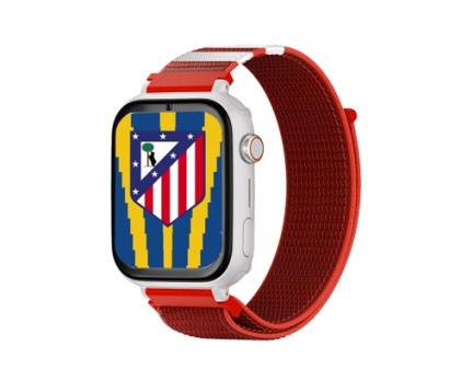 SaveFamily SaveWatch Plus Ed. Atl&eacute;tico de Madrid 4,7 cm (1.85") Digitale 1920 x 1080 Pixel Touch screen 4G Bianco Wi-Fi GPS (satellitare)