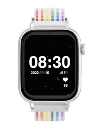 SaveFamily 8495390778363 smartwatch e orologio sportivo 4,7 cm (1.85") Digitale 1920 x 1080 Pixel Touch screen 4G Argento Wi-Fi GPS (satellitare)