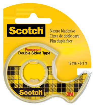 Scotch Nastro biadesivo trasparente  12mm x 6.3m