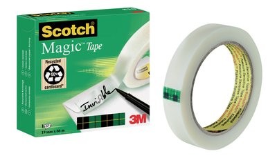 Scotch Magic Tape 810 66 m Fibra, Carta