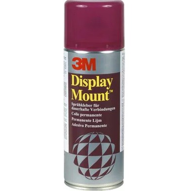 Adesivo spray Scotch Display Mount 400 ml - Incollaggio permanente e durevole - Trasparente
