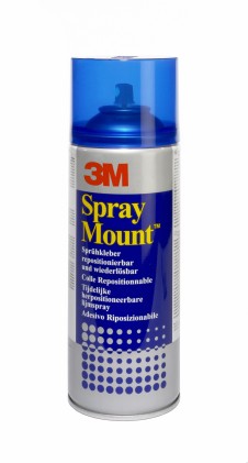 Adesivo spray Scotch Spraymount 400 ml - Adesione eccellente - Trasparente