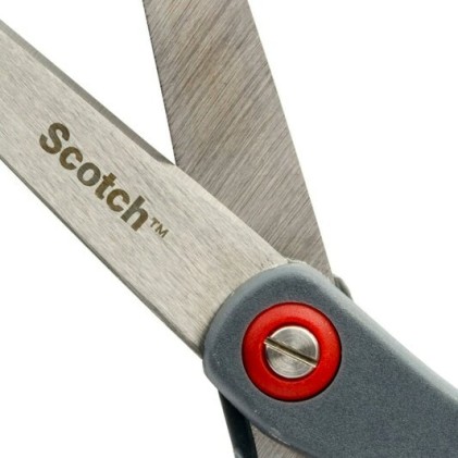 Scotch 7000034000 forbici da cancelleria Forbici per attivit&agrave; manuali, Forbici da ufficio, Universale Taglio a zig zag Rosso