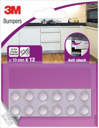 3M SP91A58 fermaporta salva dita Trasparente