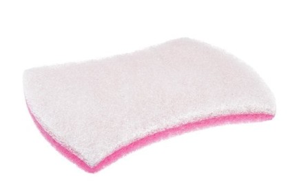 3M BALXXL1N spugna Rosa, Bianco 1 pz