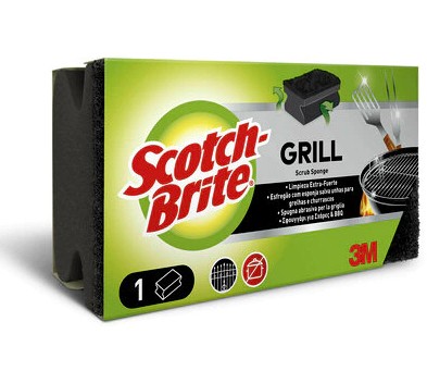 3M GNS1N spugna Rettangolare Nero 1 pz