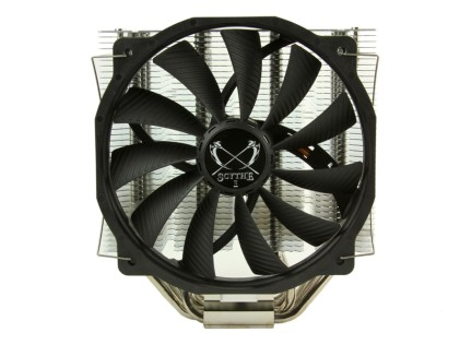 Scythe GlideStream 140 PWM Processore Refrigeratore 14 cm Nero, Argento