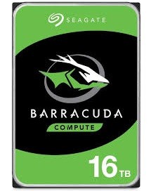 Seagate Barracuda 16TB disco rigido interno 7200 Giri/min 512 MB 3.5" SATA