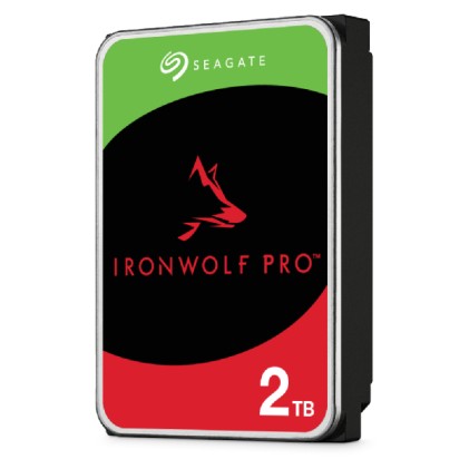 2 TB SATA-6Gb 7200rpm 128MB, 24x7, IronWolf Pro