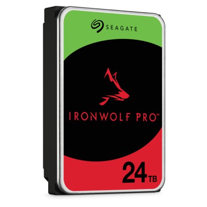 Seagate IronWolf Pro ST24000NT002 disco rigido interno 24 TB 7200 Giri/min 512 MB 3.5" Serial ATA III